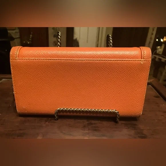 Authentic MCM Long Leather Wallet w/Charm - Picture 3 of 10